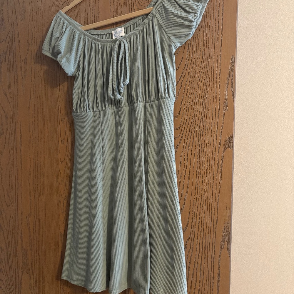 Green dress